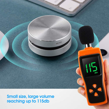 Splenssy Wirelessly BT Mini Speaker Bone Conduction Wireless, Stereo Bass Sound Creative Portable Speaker Mini Size Music Player Built-in Mic Sound Box for Home,Outdoor,Travel